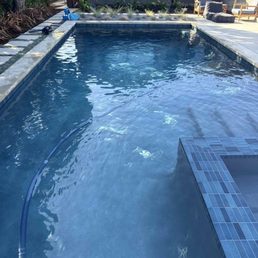 Pool photo immediately post cleaning. Pool photo immediately post cleaning.