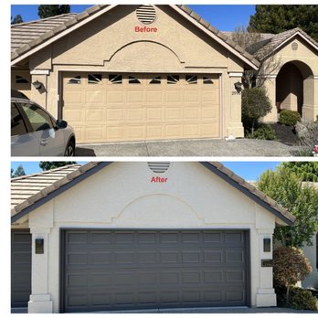 TGW Painting - before and after images of the front of the house - Painters Near Me - Folsom, California TGW Painting - before and after images of the front of the house - Painters Near Me - Folsom, California