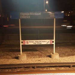 Illinois Medical District Blue Line Station