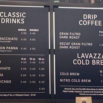 Caffè Lavazza - Menu - Coffee & Tea Near Me - Las Vegas, Nevada Caffè Lavazza - Menu - Coffee & Tea Near Me - Las Vegas, Nevada
