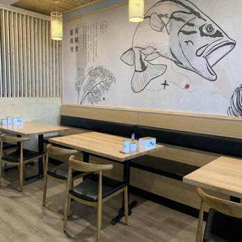 Yin Tang - Love the picture on wall also like the flooring - Chinese Near Me - Plano, Texas