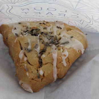 Flour Craft Bakery - Seasonal Scone (Lemon Lavender) - Bakeries Near Me - Mill Valley, California