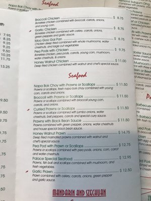 Menu photo 4 Emperor's Palace Bremerton, WA