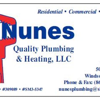 Nunes Quality Plumbing & Heating - Plumbing Near Me - Windsor, Connecticut Nunes Quality Plumbing & Heating - Plumbing Near Me - Windsor, Connecticut