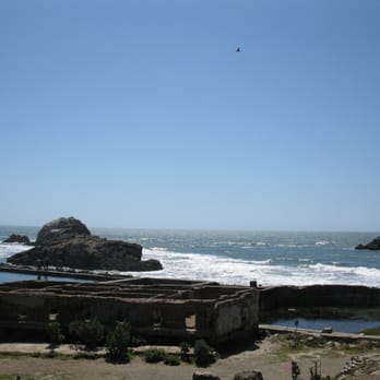 Sutro Baths - 04.30.11 All that remains of the site are concrete walls, blocked off stairs, passageways, tunnel w/ deep crevice in the middle - Beaches Near Me - San Francisco, California Sutro Baths - 04.30.11 All that remains of the site are concrete walls, blocked off stairs, passageways, tunnel w/ deep crevice in the middle - Beaches Near Me - San Francisco, California