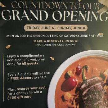 Ari's Thai Eatery - Location and opportunity to win ! Better hurry - Thai Near Me - Azusa, California Ari's Thai Eatery - Location and opportunity to win ! Better hurry - Thai Near Me - Azusa, California