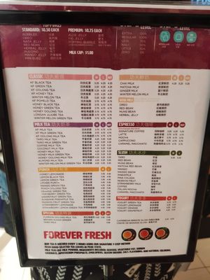 Menu photo 3 Kung Fu Tea Natick, MA