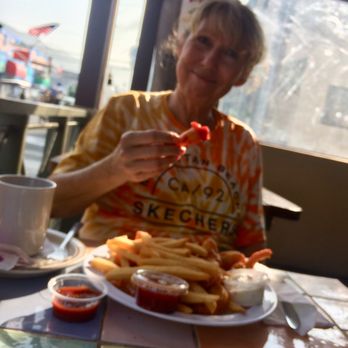 Coyote Joe's - My Grandson took a shot of my happy face. - Mexican Near Me - Avalon, California
