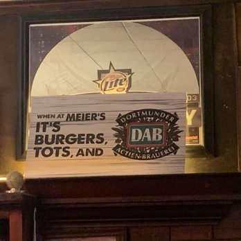 Meier's Tavern - Burger, tots and DAB was a great combo! - Bars Near Me - Glenview, Illinois Meier's Tavern - Burger, tots and DAB was a great combo! - Bars Near Me - Glenview, Illinois