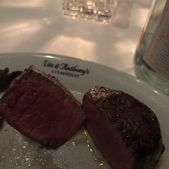 Vic & Anthony's Steakhouse - 8 Oz. Filet Mignon medium rare - Steakhouses Near Me - Las Vegas, Nevada Vic & Anthony's Steakhouse - 8 Oz. Filet Mignon medium rare - Steakhouses Near Me - Las Vegas, Nevada