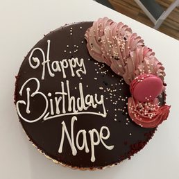 a chocolate birthday cake a chocolate birthday cake