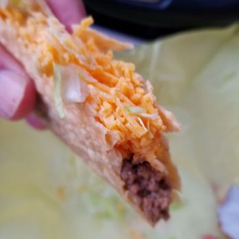 Taco Lita - First bite of taco - Fast Food Near Me - Arcadia, California