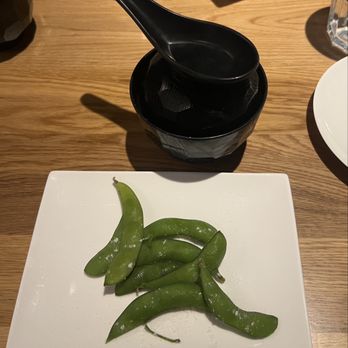 Onori Hand Roll Bar - Edamame and miso starter - Sushi Bars Near Me - Temecula, California Onori Hand Roll Bar - Edamame and miso starter - Sushi Bars Near Me - Temecula, California