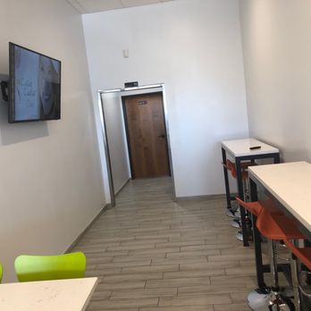 Exotic Blendz - High seating in rear with tv. - Bubble Tea Near Me - McKinney, Texas