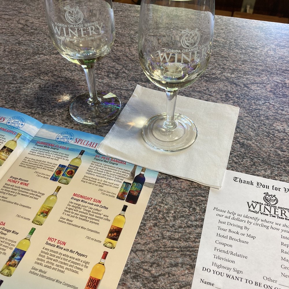 Florida Orange Groves Winery - Wine tasting - Wine Bars Near Me - South Pasadena, Florida