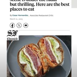 The Olive Market - SF Chronicle article- Top 5 places to eat in Tri-Valley