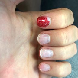 Ruined real nails. Ruined real nails.