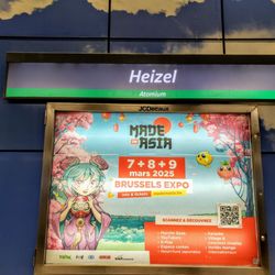 Métro Heysel - At Heizel Metro Station