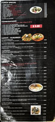 Menu photo 2 La Guadalupana Stilwell, OK Menu photo 2 La Guadalupana Stilwell, OK
