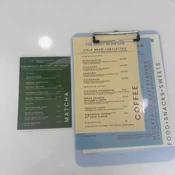 The Spicy Bean Lab - Menu - Coffee & Tea Near Me - Laguna Beach, California The Spicy Bean Lab - Menu - Coffee & Tea Near Me - Laguna Beach, California