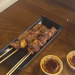 烤羊肉和考牛肚
