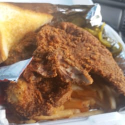 Texas Soul Flavored Fried Chicken & Wings - Fried porkchop basket