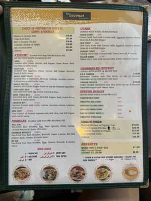 Menu photo 5 The Coconut Downtown Reno, NV Menu photo 5 The Coconut Downtown Reno, NV