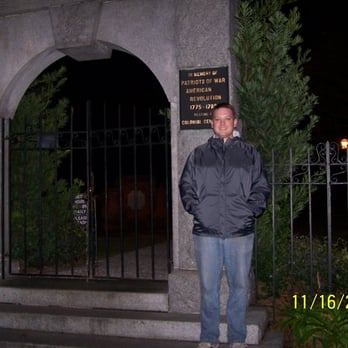 Ghost Talk Ghost Walk Tours - Price outside Colonial Park Cemetery - Walking Tours Near Me - Savannah, Georgia