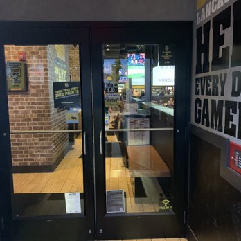 Buffalo Wild Wings - Front doors - Sports Bars Near Me - Lancaster, Pennsylvania Buffalo Wild Wings - Front doors - Sports Bars Near Me - Lancaster, Pennsylvania