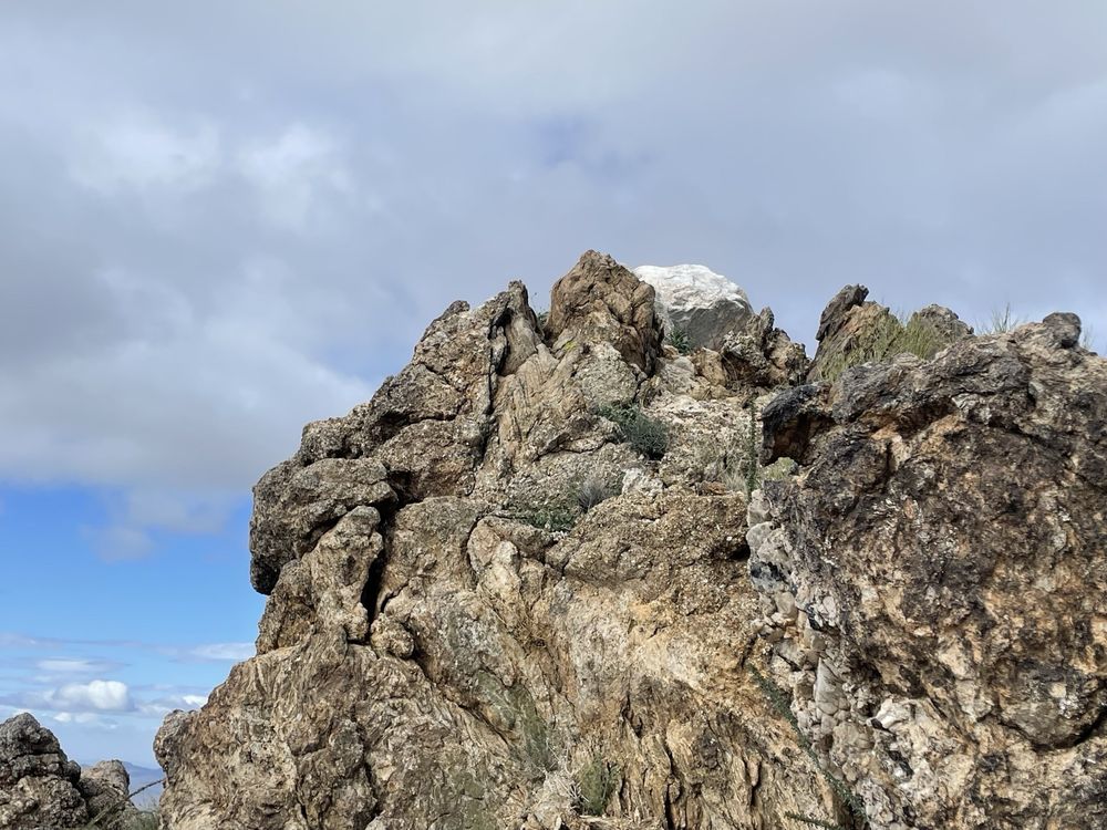Quartz Peak - Sierra Estrella Mountains Logo