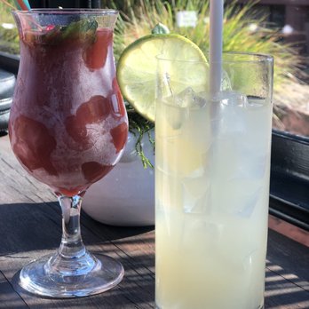 Rooftop 25 - Frozen Strawberry Mojito ($13) , SF Yacht Club ($13) - Cocktail Bars Near Me - San Francisco, California Rooftop 25 - Frozen Strawberry Mojito ($13) , SF Yacht Club ($13) - Cocktail Bars Near Me - San Francisco, California
