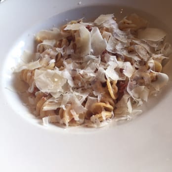 Oenotri - Torchio with Willis farm pork ragu - Italian Near Me - Napa, California Oenotri - Torchio with Willis farm pork ragu - Italian Near Me - Napa, California