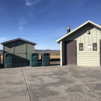 Central Oregon Hwy Rest Area - Pit restrooms - Rest Stops Near Me - Brothers, Oregon