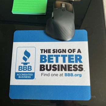On Par Media Solutions - Better Business Bureau mouse pad - Web Design Near Me - Milan, Michigan On Par Media Solutions - Better Business Bureau mouse pad - Web Design Near Me - Milan, Michigan