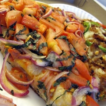 Pranzo Pizza & Pasta - Tomatoes, onion, and basil pizza - Pizza Near Me - New York, New York