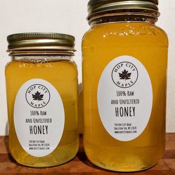 Hop City Maple - two jars of honey - Attraction Farms Near Me - Ballston Spa, New York Hop City Maple - two jars of honey - Attraction Farms Near Me - Ballston Spa, New York
