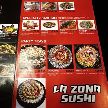 La Zona Sushi - Special tray 3 - Sushi Bars Near Me - Los Angeles, California