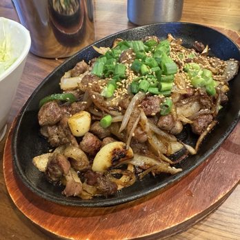 Pelicana Chicken - Stir Fried Chicken Gizzard - a must try!! My favorite dish of the evening. - Korean Near Me - Chino, California