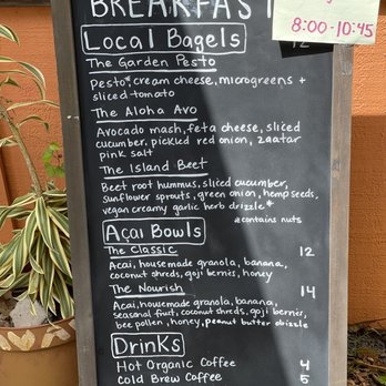 Nourish Hanalei - breakfast menu..yummy - Acai Bowls Near Me - Hanalei, Hawaii Nourish Hanalei - breakfast menu..yummy - Acai Bowls Near Me - Hanalei, Hawaii