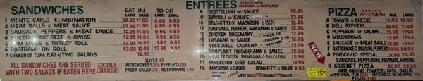 Menu photo 5 Monte Carlo Deli Burbank, CA Menu photo 5 Monte Carlo Deli Burbank, CA