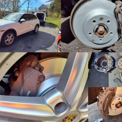 Elite Specialty Auto Service - 2014 Porsche Cayenne brake service