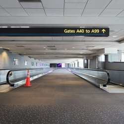 Elrey B Jeppesen Terminal - Travelators (Horizontal Moving Walkways)  07-13-2022
