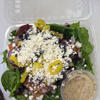 Razzo's - Medium Greek Salad - Pizza Near Me - Hayward, California Razzo's - Medium Greek Salad - Pizza Near Me - Hayward, California
