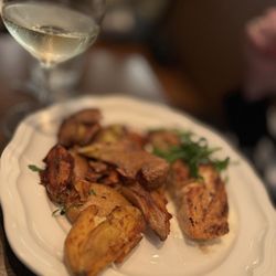 Willow Osteria - Salmon and fried potatoes