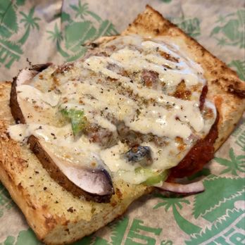 Cheba Hut Toasted Subs - A-Train (Mushroom Marinara) - Sandwiches Near Me - Atlanta, Georgia