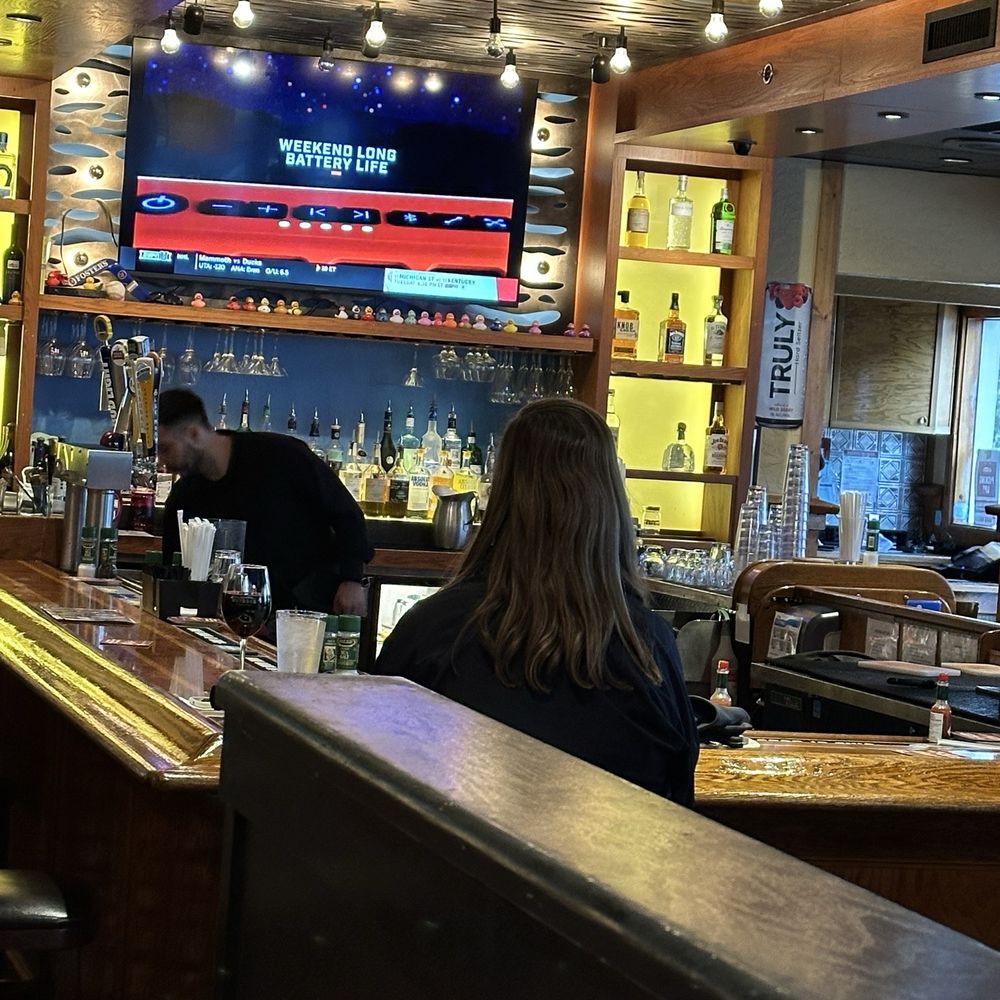 Inside Bar , larger screen TV and a decent size space Inside Bar , larger screen TV and a decent size space