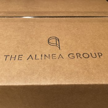 Alinea - Nicely packed to go box - New American Near Me - Chicago, Illinois