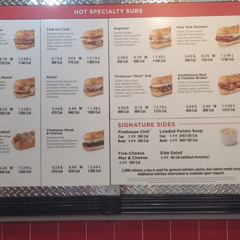 Firehouse Subs - Menu - Fast Food Near Me - Tyler, Texas Firehouse Subs - Menu - Fast Food Near Me - Tyler, Texas