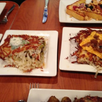 Blue's Egg + Bakery - Blue's takes pride in hashbrowns.  Order them plain, with cheese, or loaded in some combination. - Breakfast & Brunch Near Me - Milwaukee, Wisconsin