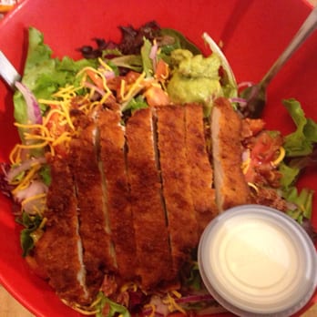 Smashburger - Baja Cobb with crispy chicken - Burgers Near Me - Natick, Massachusetts Smashburger - Baja Cobb with crispy chicken - Burgers Near Me - Natick, Massachusetts